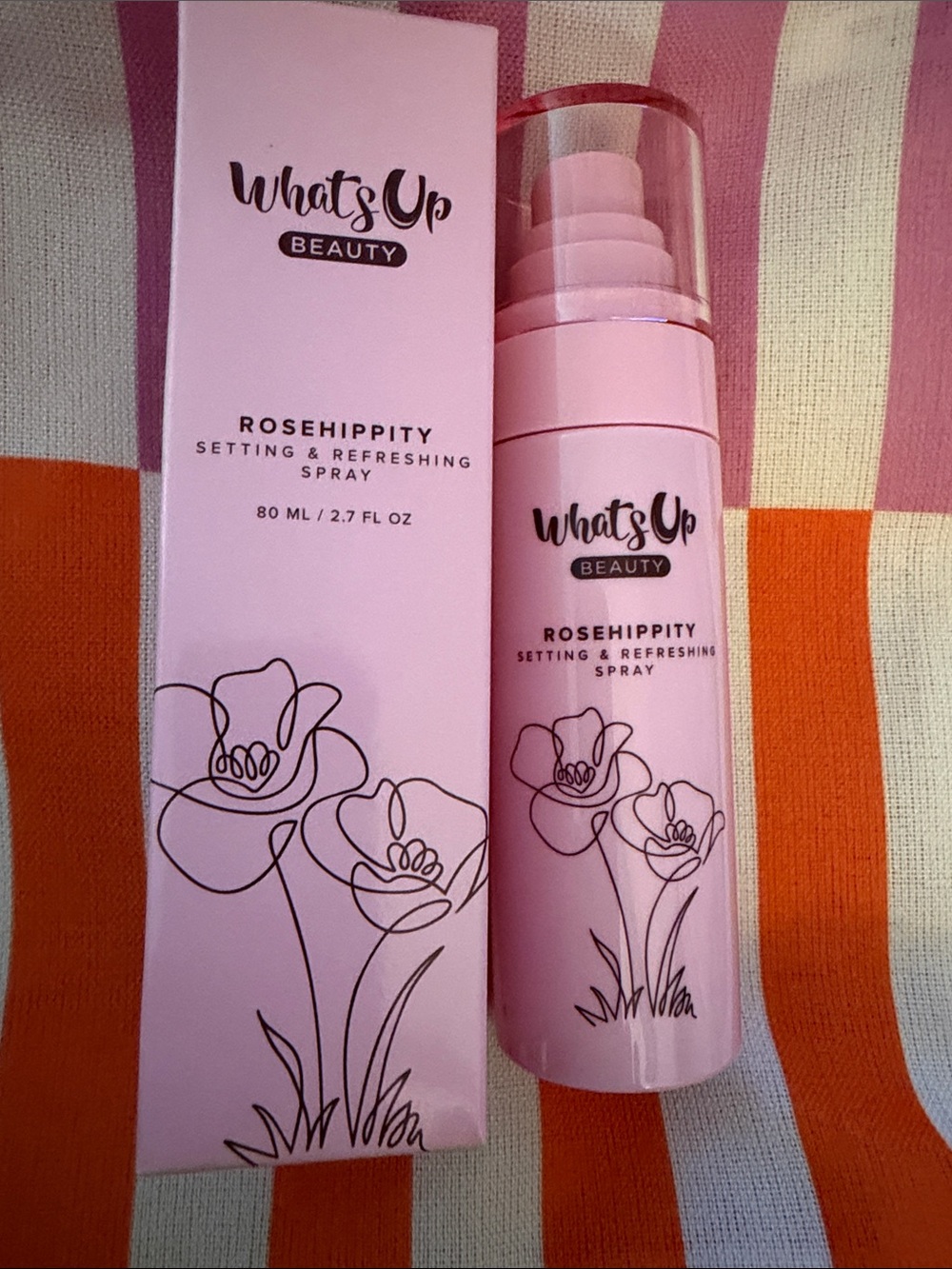 What's Up Beauty Rosehippity Setting & Refreshing Spray - NEW